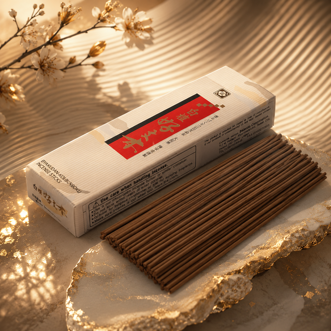 Baieido Byakudan Koubunboku - Extra Santalové drevo - 110 tyčiniek