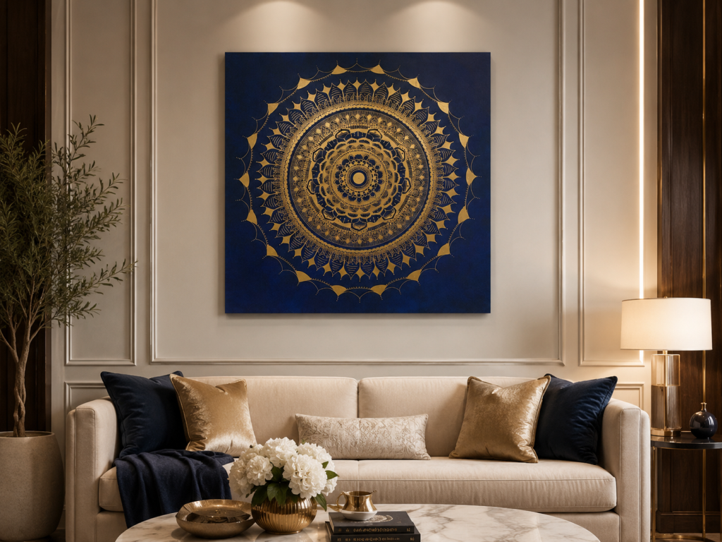 Ticho -autorská mandala